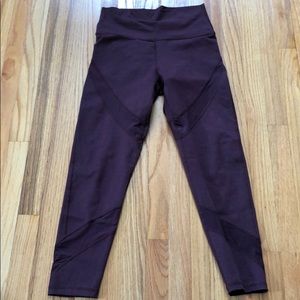 Aerie leggings with mesh